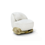 Angra White Armchair image 1