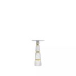 Avalanche Carrara Marble Console image 3