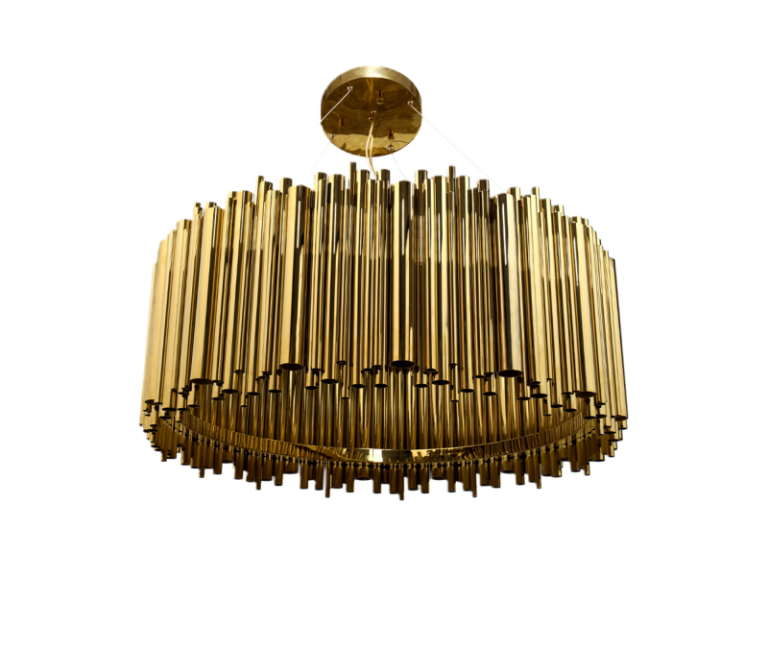 Brubeck Round Suspension Lamp
