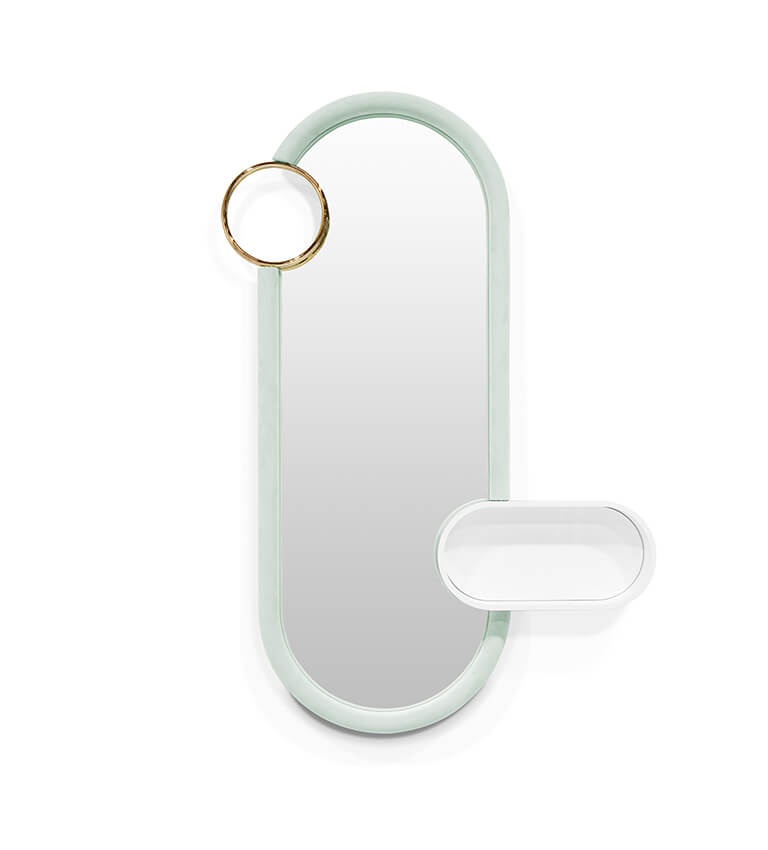 Bubble Gum Big Mirror