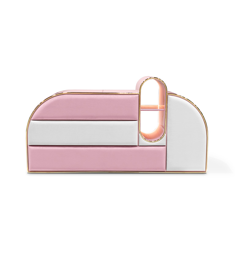 Bubble Gum 3 Drawers Chest