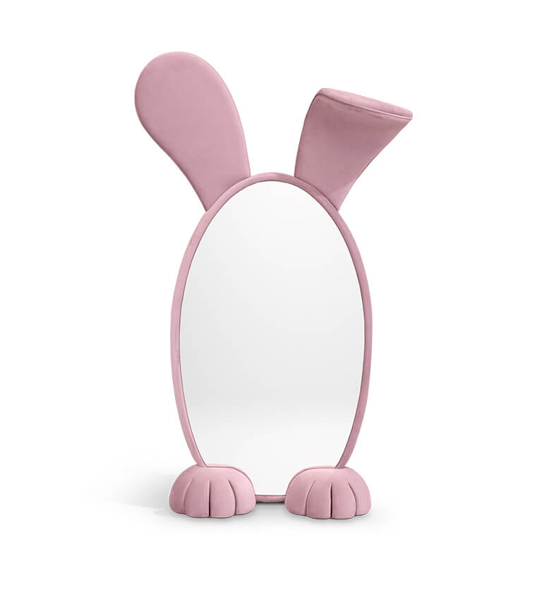Bunny Floor Mirror