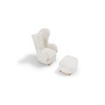 Cuddle Armchair And Ottoman image 3
