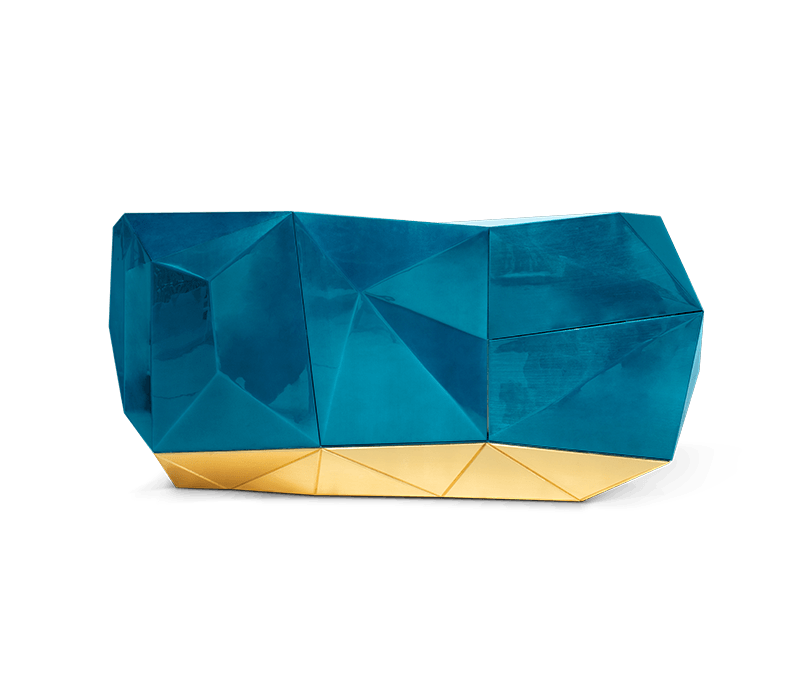 Diamond Blue Sideboard