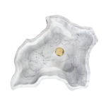 Eden Carrara Marble Freestand image 3