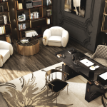 Empire Nero Marquina Desk image 3
