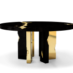 Empire Round Black Dining Table image 1