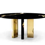 Empire Round Black Dining Table image 2