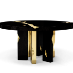 Empire Round Black Dining Table image 3