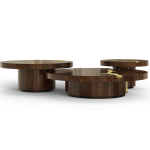 Empire Walnut Set Center Table image 1