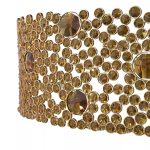 Eternity Oval Bronze Glass Chandelier image 3