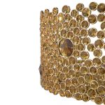 Eternity Oval Bronze Glass Chandelier image 4