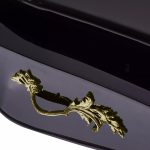 Exotic Lacquer Top Ormolu Desk image 4
