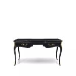 Exotic Lacquer Top Ormolu Desk image 1
