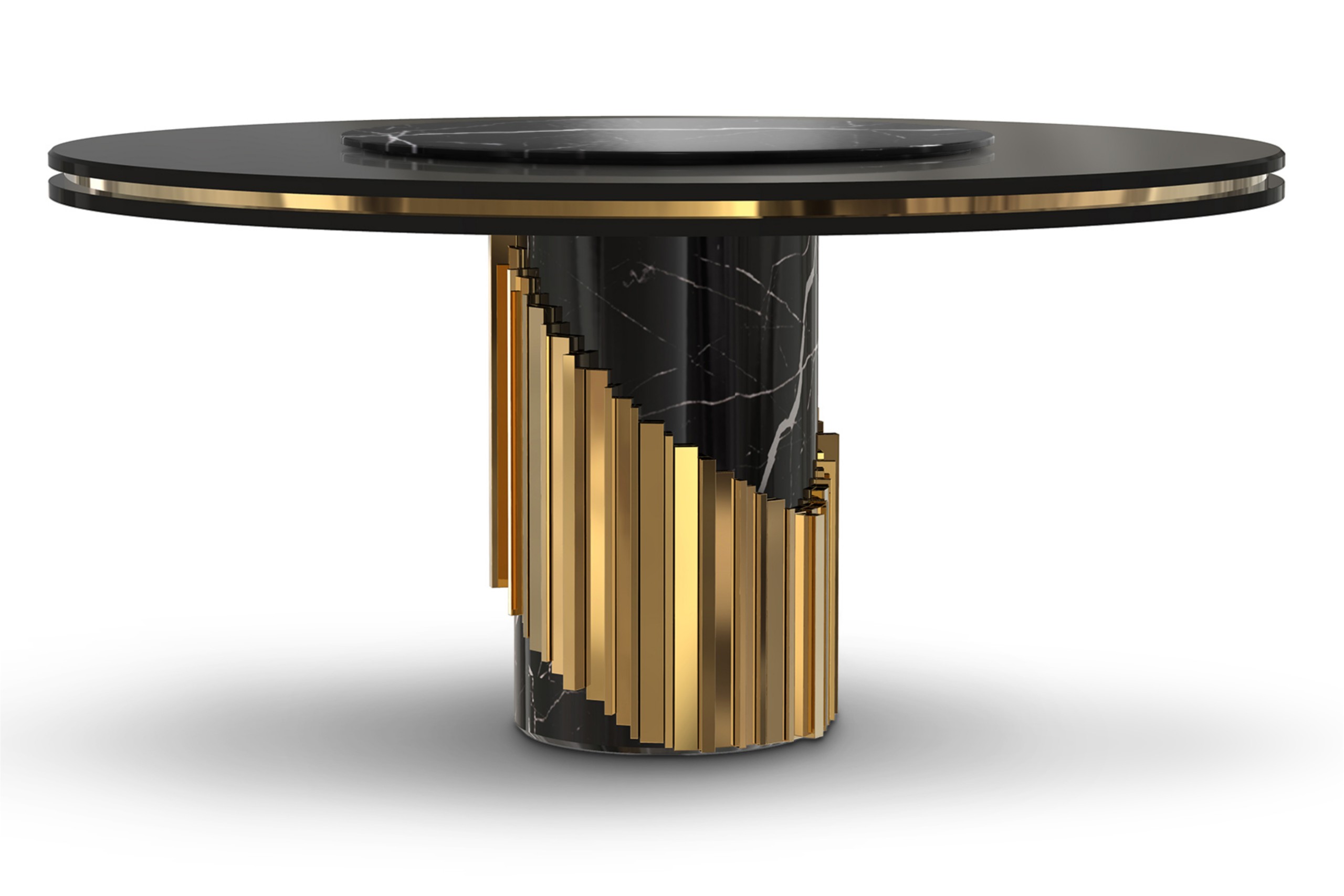 Littus Lazy Susan Dining Table