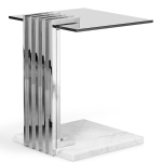 Vertigo Grey Side Table image 1