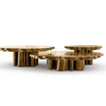 Fortuna Patina Set of 3 Center Table image 1
