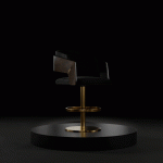 Galea Swivel Bar Chair image 1