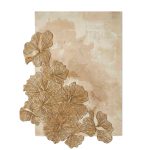 Hibiscus Bronze Rectangle Rug image 1