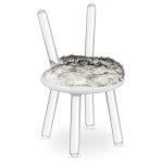 Illusion White Bear Chair image 3