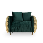 Imperfectio Green Armchair image 1