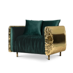 Imperfectio Green Armchair image 2