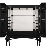 India Leather Bar Cabinet image 2