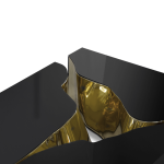 Lapiaz Black and Gold Center Table image 3