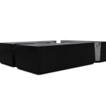 Lapiaz Black and Silver Center Table image 1