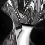 Lapiaz Black and Silver Center Table image 2