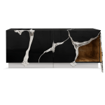 Lapiaz Black Silver Sideboard image 3