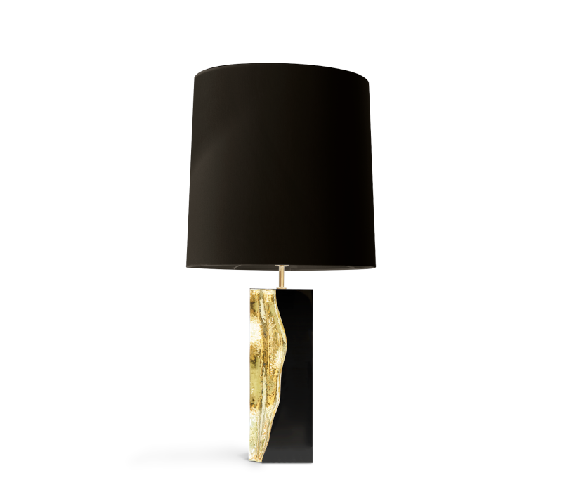 Lapiaz Black Table Lamp