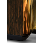 Lapiaz Oval Ebony Center Table image 3