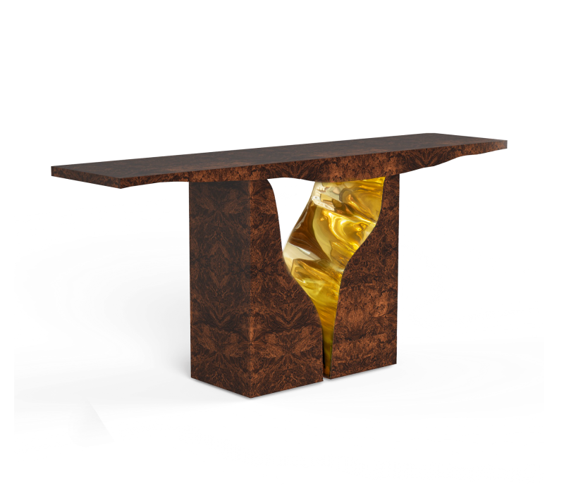 Lapiaz Walnut Console