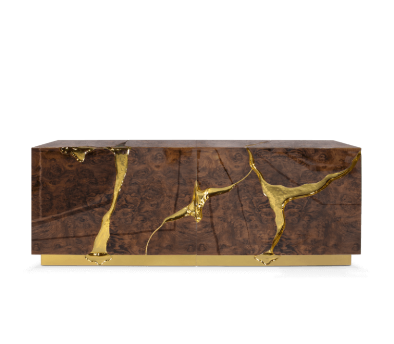 Lapiaz Walnut Sideboard
