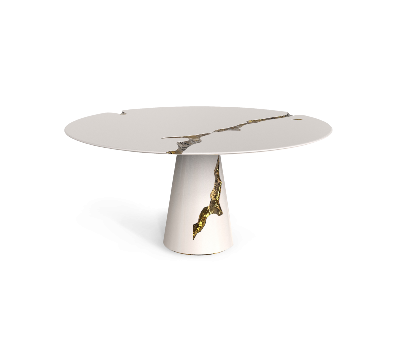 Lapiaz White Dining Table