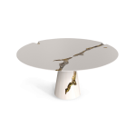 Lapiaz White Dining Table image 2