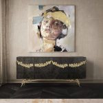 Majestic Black Poplar Root Veneer Sideboard image 4