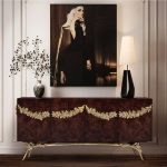 Majestic Walnut Root Veneer Sideboard image 4