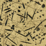 Jagged Hammered Brass