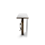 Metamorphosis Patina Brass Console image 3