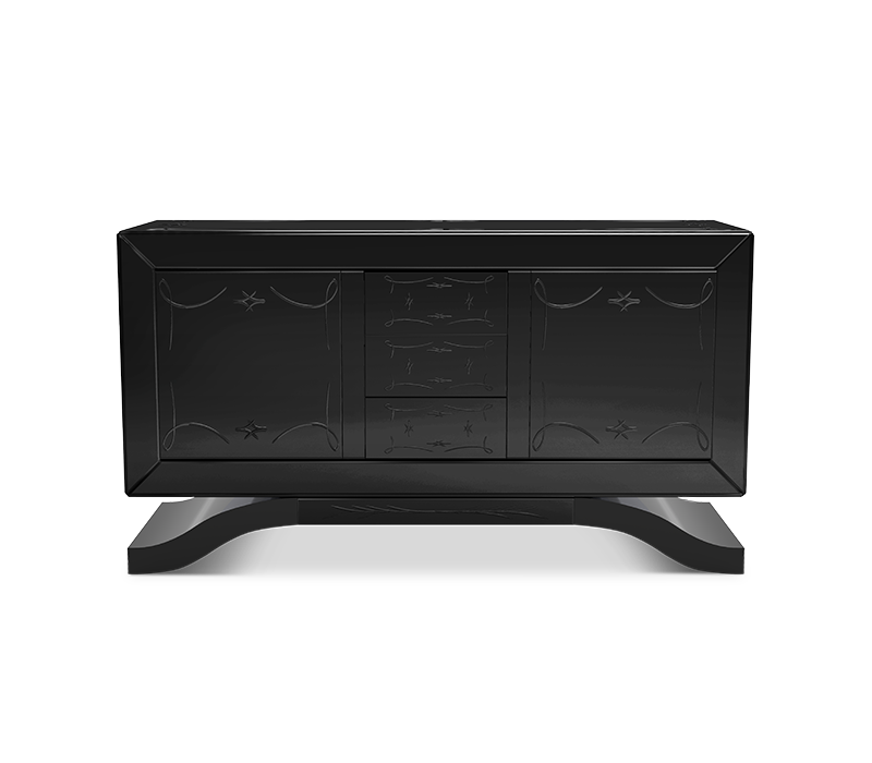 Metropolitan Black Sideboard