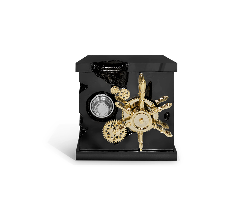 Millionaire Black Jewelry Safe