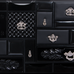 Mondrian Black Sideboard image 4