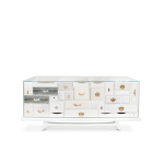 Mondrian White Sideboard image 1