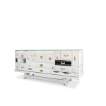 Mondrian White Sideboard image 2