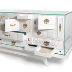 Mondrian White Sideboard image 3