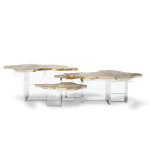 Monet Brass Center Table image 1
