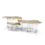 Monet Brass Center Table image 2