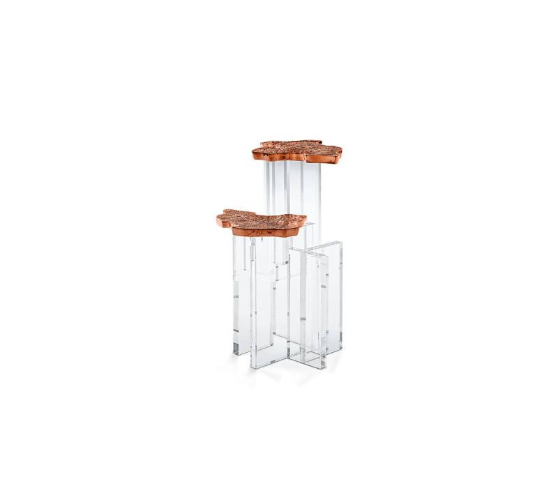 Monet Copper Side Table